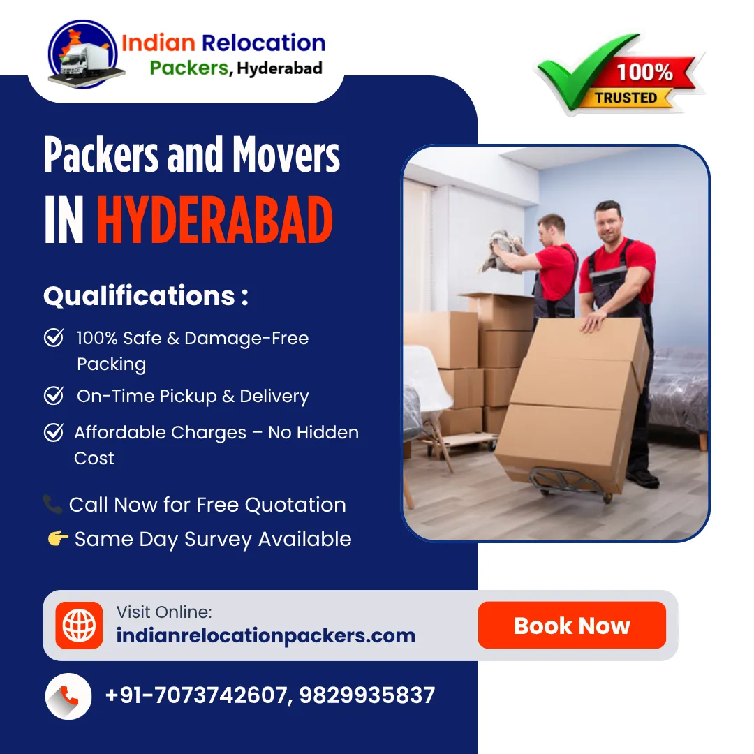 Indian Relocation Packers Hyderabad